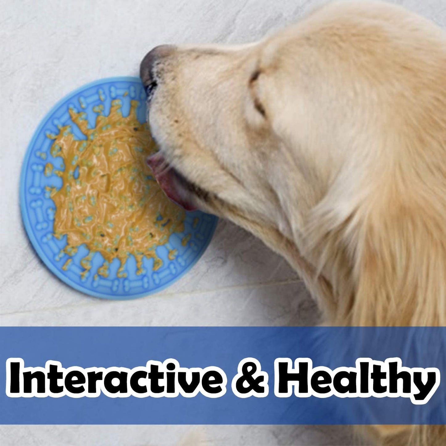 Slow Feeder Licking Pad Set Dog Bowls & Feeders Pet Clever 