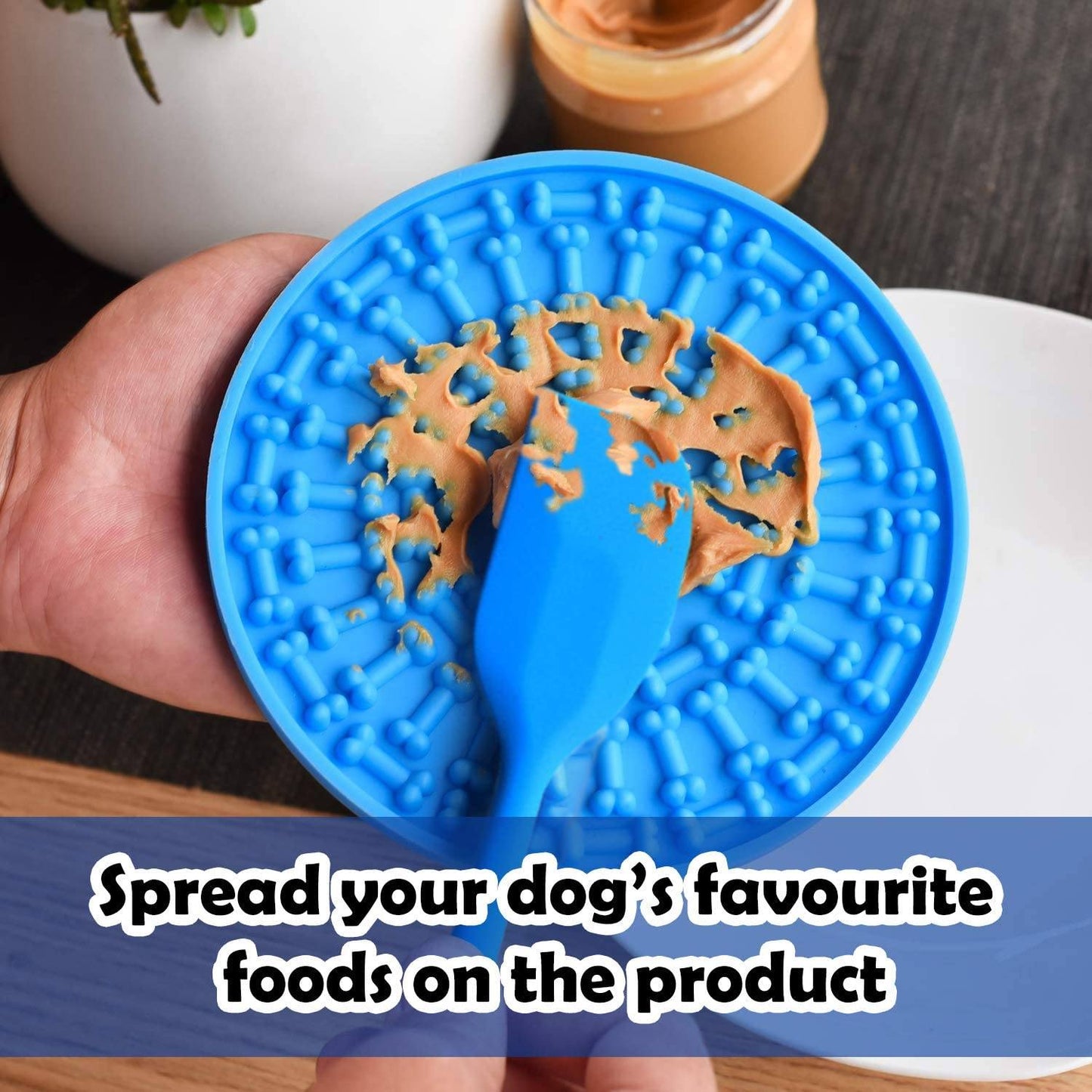 Slow Feeder Licking Pad Set Dog Bowls & Feeders Pet Clever 