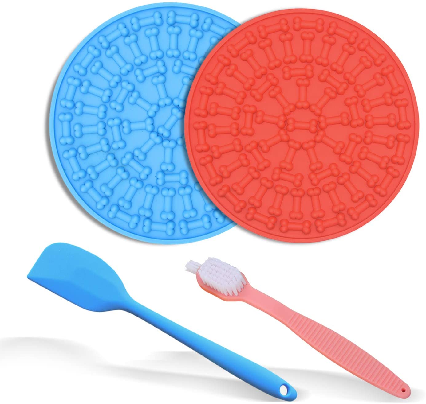 Slow Feeder Licking Pad Set Dog Bowls & Feeders Pet Clever 